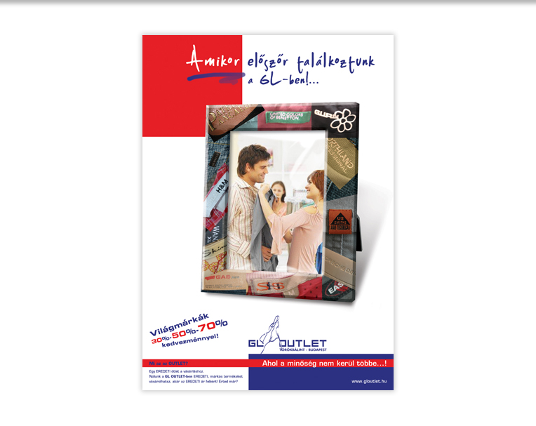 GL OUTLET IMAGE HIRDETÉS (KAMPÁNYTERV 1.)